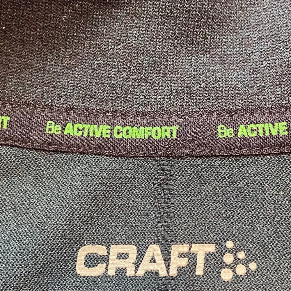 Craft Be Active Comfort 1/4 Zip Base Layer Size Large - Picture 5 of 12